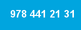 978 441 21 31